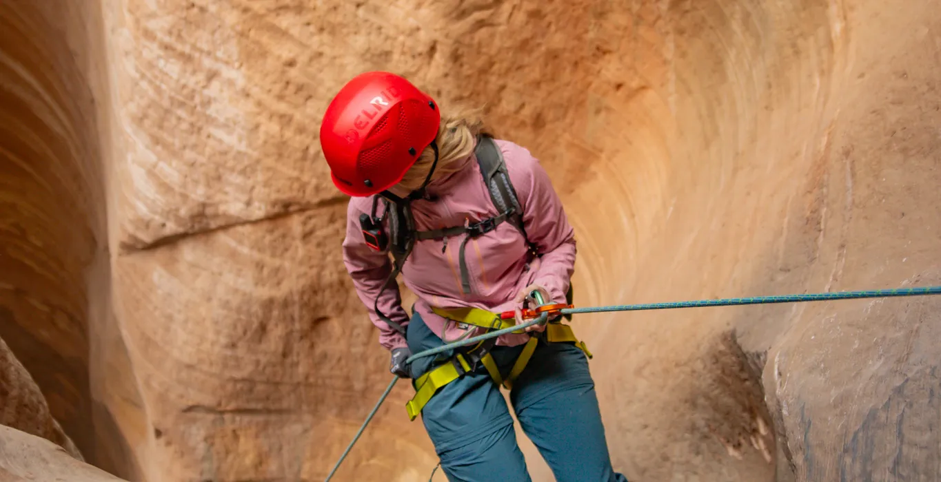 Full day canyoneering in Utah slot canyons