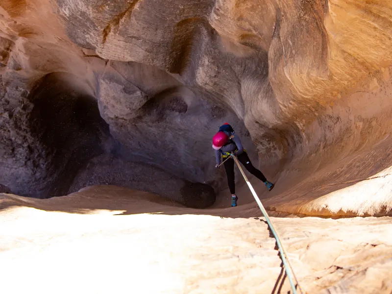 Slot canyon near Zion National Park