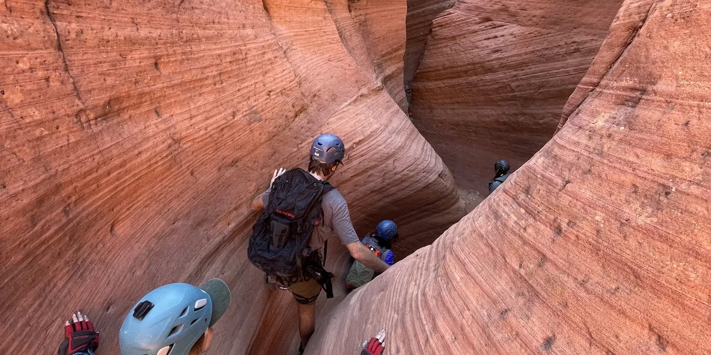 Half day canyoneering tour in Utah