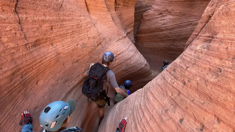 Half day canyoneering tour in Utah