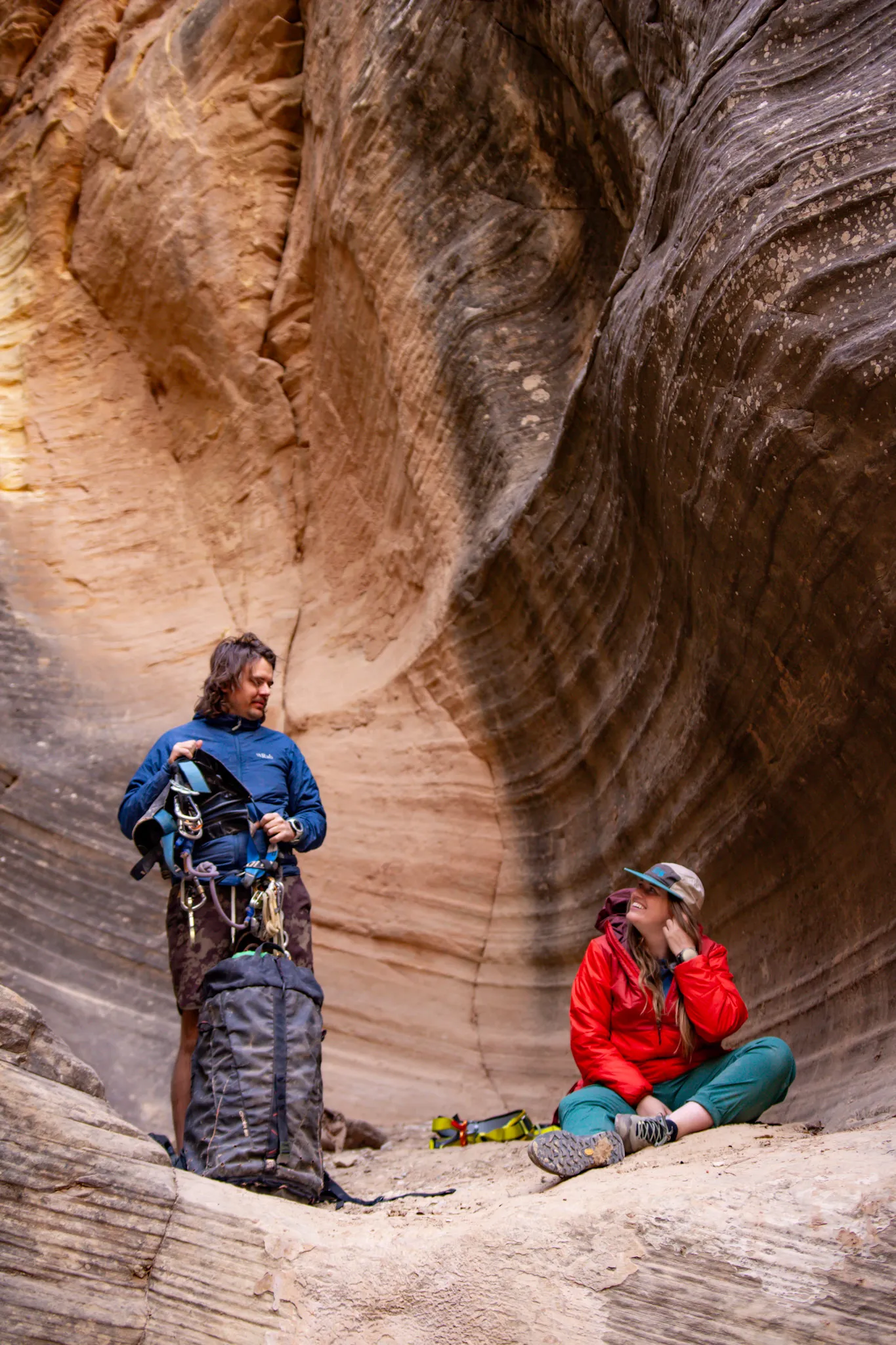 Canyoneering Utah in the canyons
